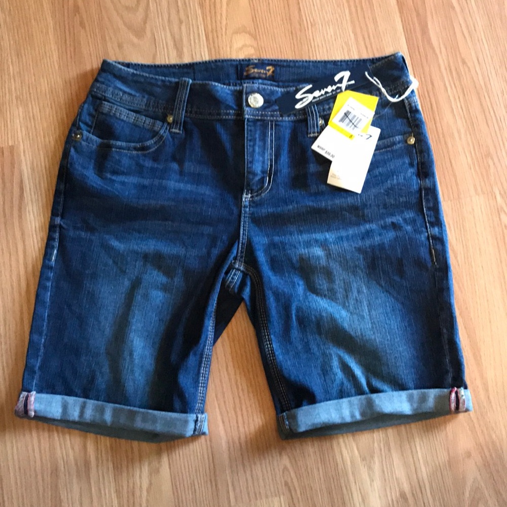 NWT Seven7 jean shorts